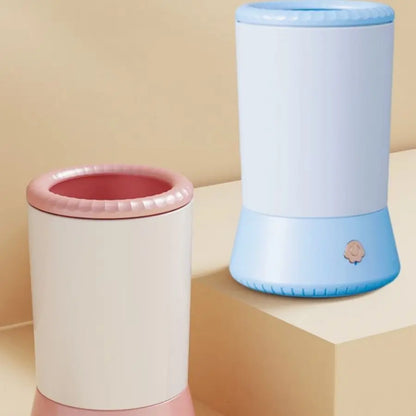 Paws Portable Automatic Dog Paw Cleaner with Free Towels - USB Rechargeable and Safe for Muddy Claws