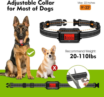 【Newyear2026】Electric Fence for Dogs, Dog Training Collar Outdoor GPS Fence System Waterproof Wireless Fence for Dogs Adjustable Warning Strength Radius 33-999 Yards Rechargeable Smart Pet Containment System for Dogs