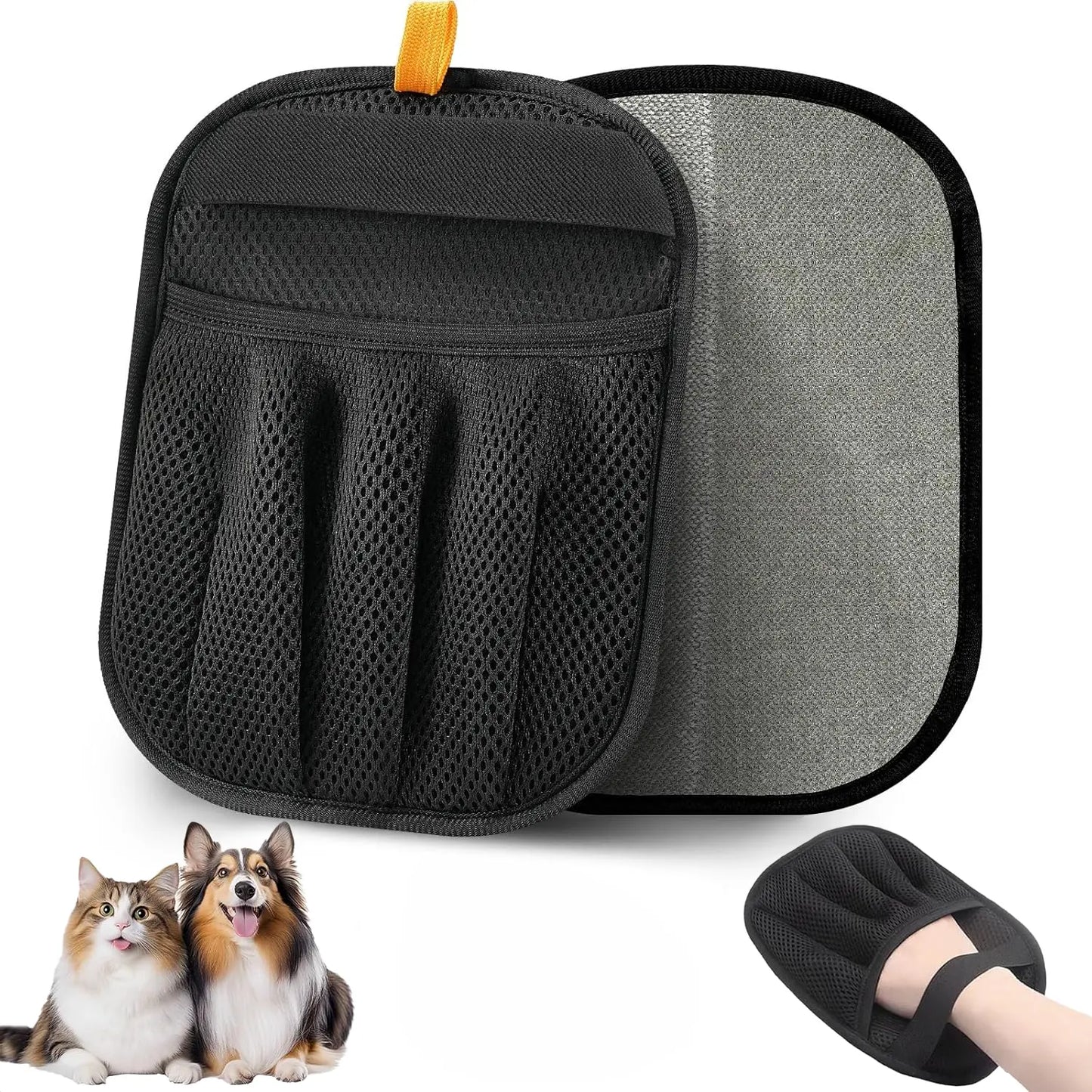 Lovely Caves Finger Electrostatic Pet Hair Removal Glove