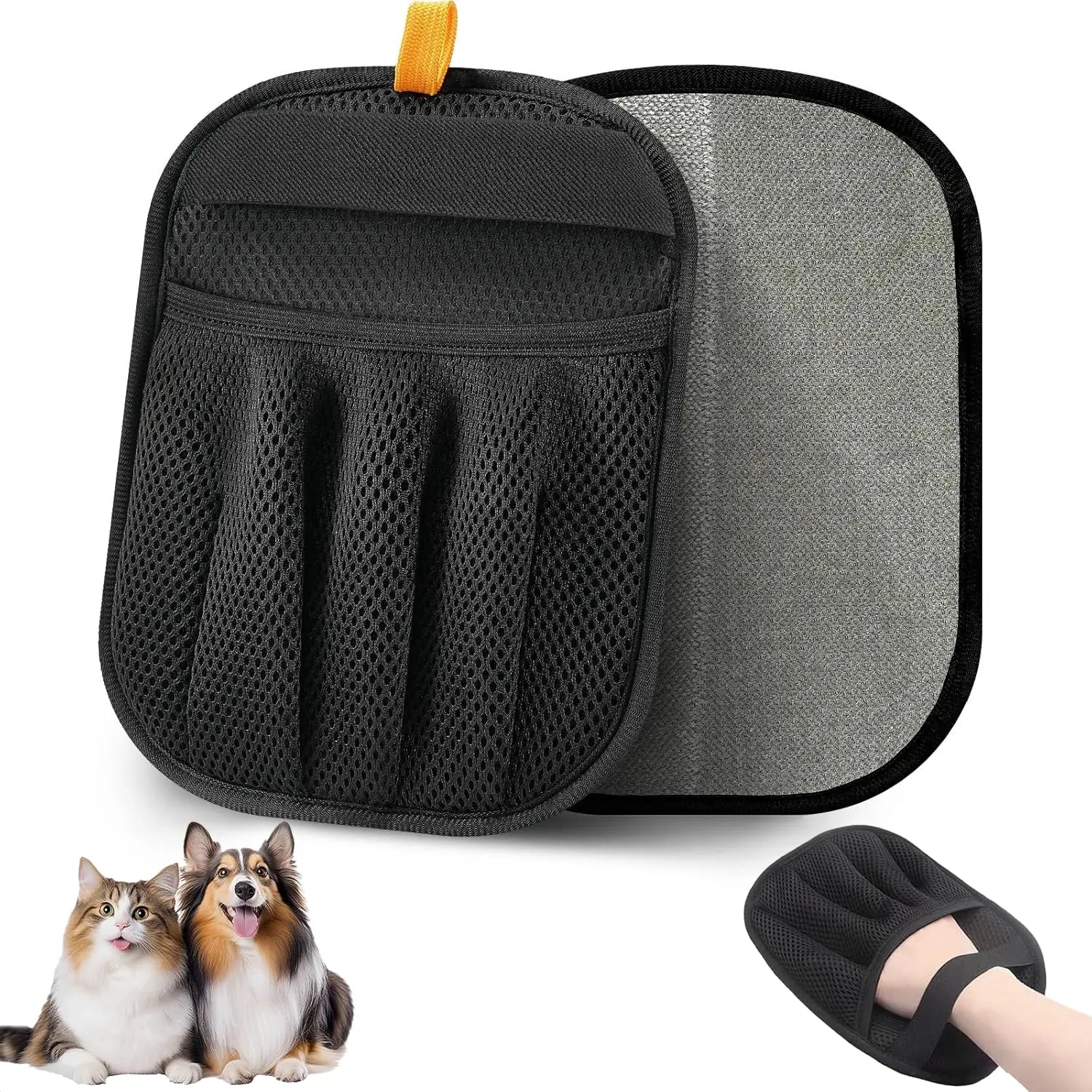 Lovely Caves Finger Electrostatic Pet Hair Removal Glove