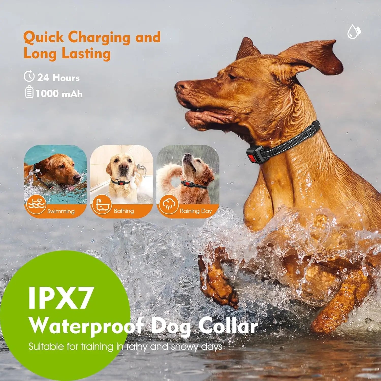 【Newyear2026】Electric Fence for Dogs, Dog Training Collar Outdoor GPS Fence System Waterproof Wireless Fence for Dogs Adjustable Warning Strength Radius 33-999 Yards Rechargeable Smart Pet Containment System for Dogs